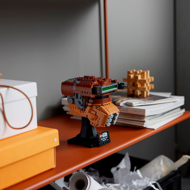 Afbeelding laden in galerijviewer, Lego star wars - prinses leia (boushh) helm constructiespeelgoed (75351)
