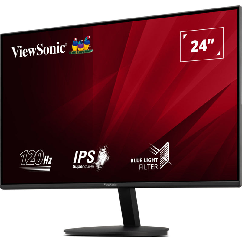 Afbeelding laden in galerijviewer, Viewsonic va24e1-h full hd 24 monitor (zwart, 1x hdmi, 1x vga, 120 hz)
