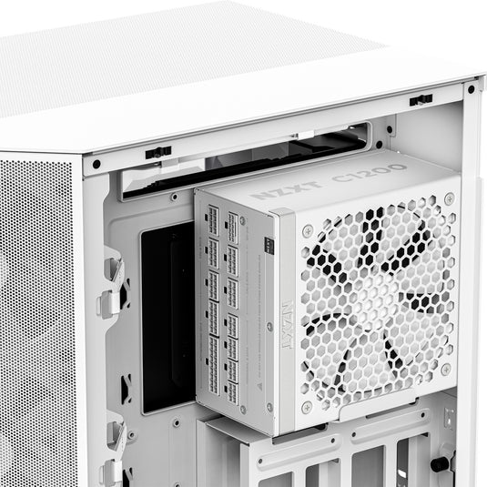 Nzxt c1200 gold atx 3.1 modulaire 1200 watt voeding (wit, 1x 12v-2x6, 3x pcie)