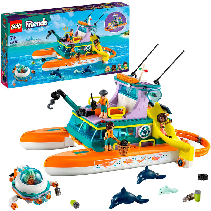 Afbeelding laden in galerijviewer, Lego friends 41734 reddingsboot op zee
