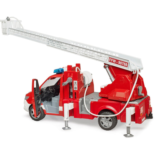 Bruder mb sprinter brandweerwagen met licht en geluid modelvoertuig (02673)