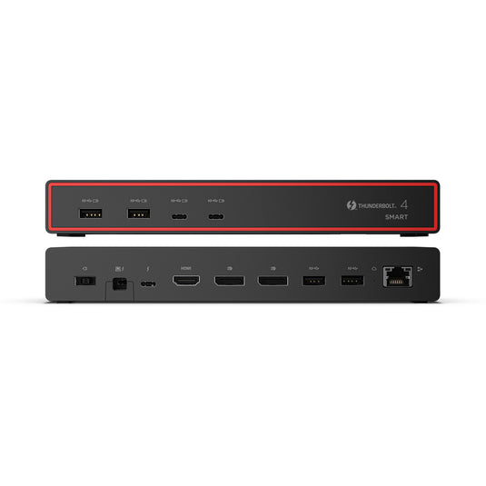 Lenovo thinkpad thunderbolt 4 smart dock gen2 7500 dockingstation (zwart)