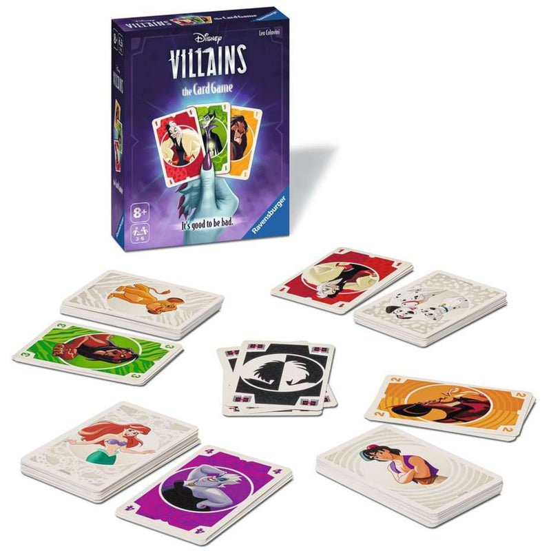 Afbeelding laden in galerijviewer, Ravensburger disney villains kaartspel (nederlands, 3 - 6 spelers, 15 minuten, vanaf 8 jaar)

