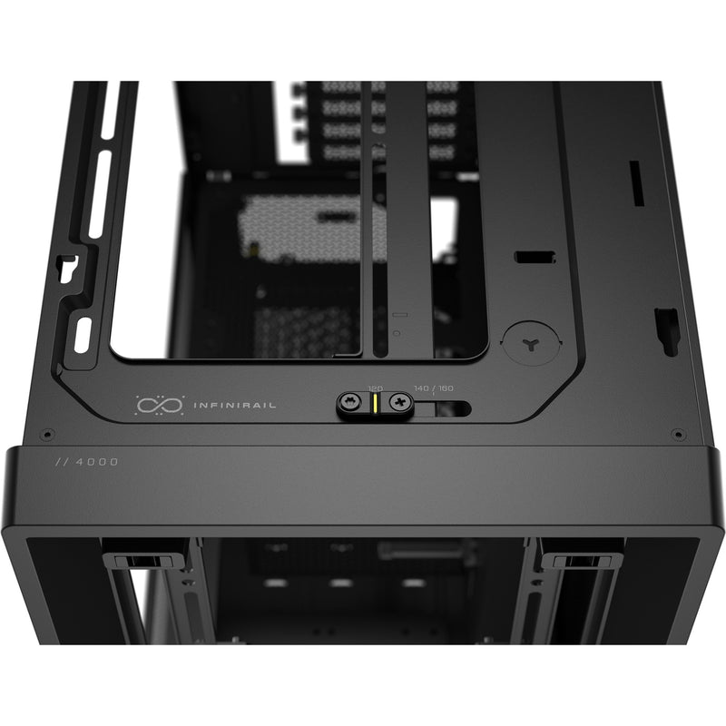 Afbeelding laden in galerijviewer, Corsair frame 4000d midi tower behuizing (zwart | 2x usb-a | 1x usb-c | tempered glass)
