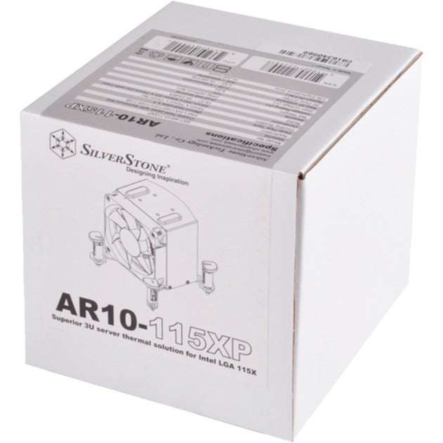 Afbeelding laden in galerijviewer, Silverstone ar10-115xp cpu-koeler (zilver, argon series)
