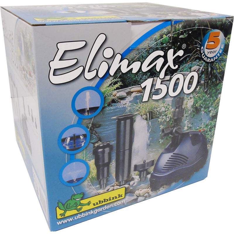 Afbeelding laden in galerijviewer, Ubbink elimax 1500 fonteinpomp (zwart)
