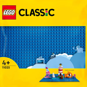 Lego classic - blauwe bouwplaat constructiespeelgoed (11025)
