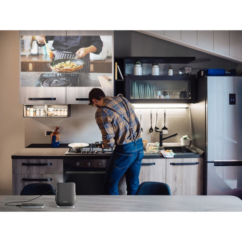 Afbeelding laden in galerijviewer, Viewsonic smart led draagbare projector met harman kardon luidsprekers (zwart, hdmi, audio, wifi, bluetooth)
