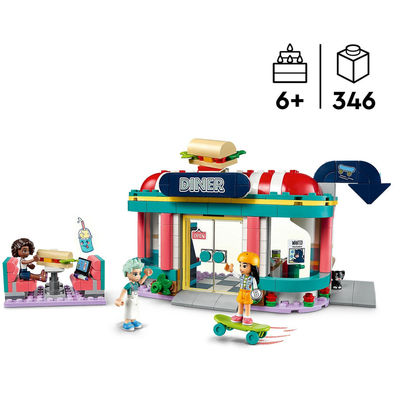 Afbeelding laden in galerijviewer, Lego friends - heartlake restaurant in de stad constructiespeelgoed (41728)
