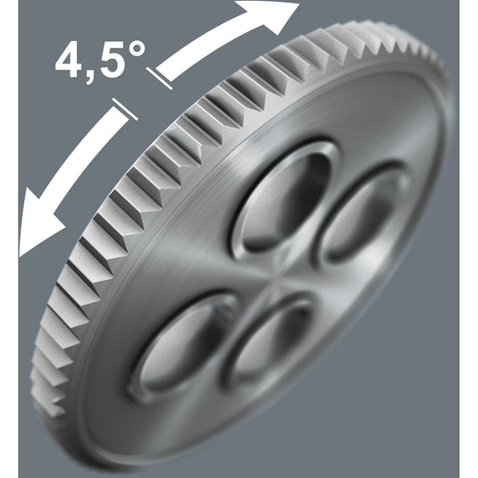 Wera 8010 b zyklop comfort ratel (zwart groen, met omschakelpal en 3 8 aandrijving)
