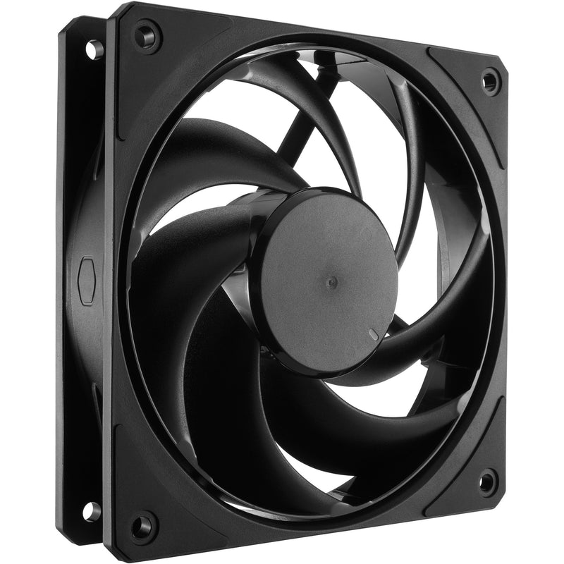 Afbeelding laden in galerijviewer, Cooler master mobius 120 black edition case fan (zwart, 120 x 120 x 25 mm, pwm)
