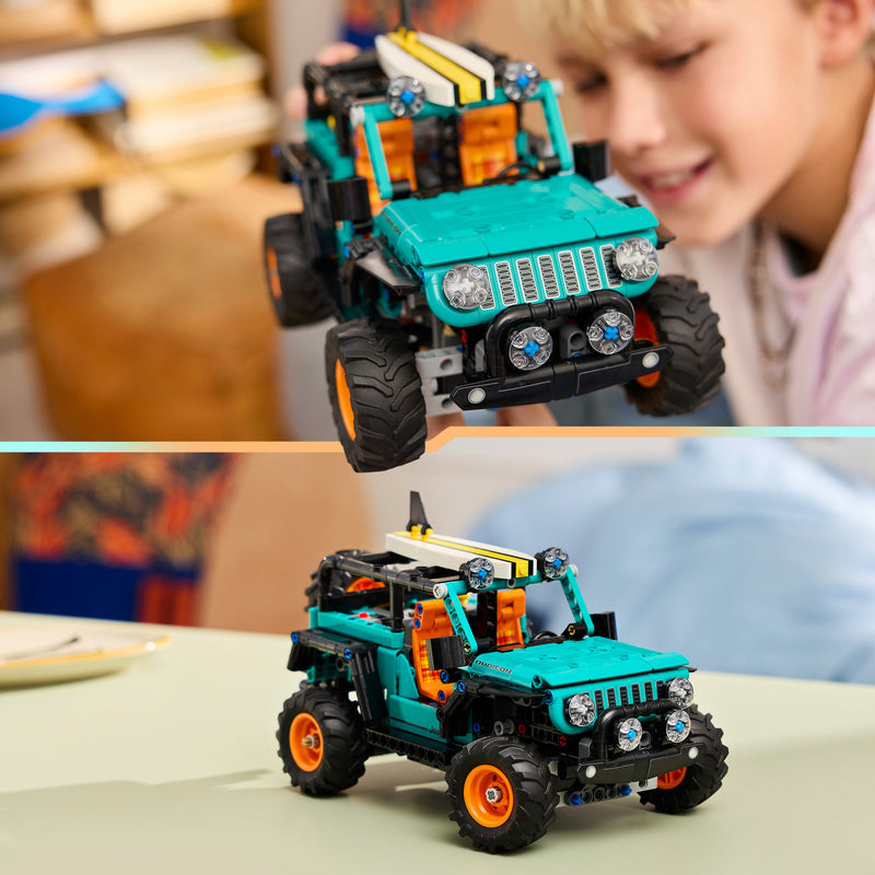 Afbeelding laden in galerijviewer, Lego technic 42227 jeep wrangler rubicon terreinwagen

