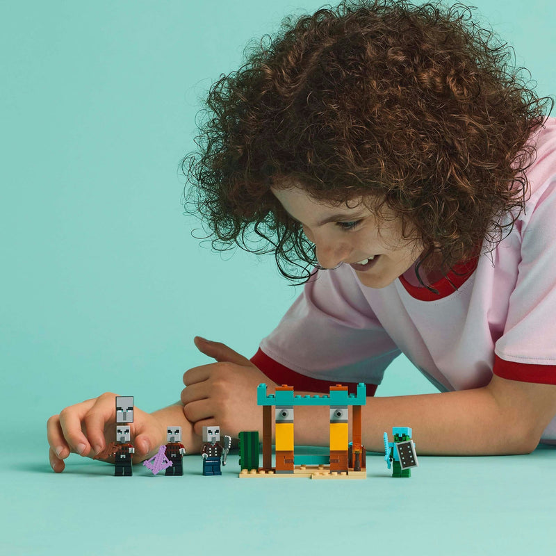 Afbeelding laden in galerijviewer, Lego minecraft 21267 de illagers in de woestijn
