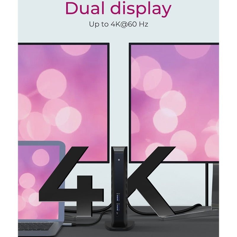 Afbeelding laden in galerijviewer, Icy box ib-dk2252ac dockingstation (zwart, usb-a, hdmi, displayport)
