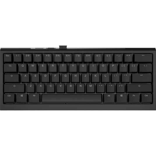 Ducky one x mini wireless rgb mechanisch toetsenbord (zwart, us lay-out (qwerty), inductive, 60%, hot-swappable, pbt, 2.4 ghz | bluetooth | usb-c)
