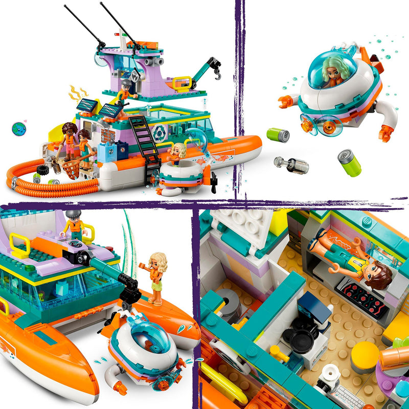 Afbeelding laden in galerijviewer, Lego friends 41734 reddingsboot op zee
