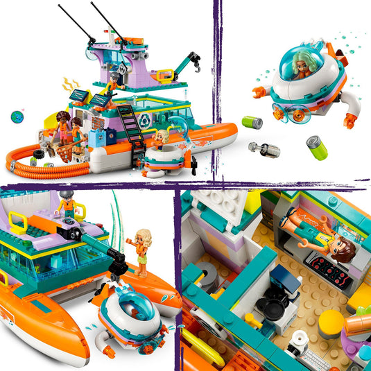 Lego friends 41734 reddingsboot op zee