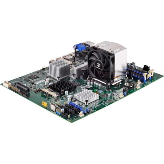 Silverstone ar10-115xp cpu-koeler (zilver zwart, argon series)