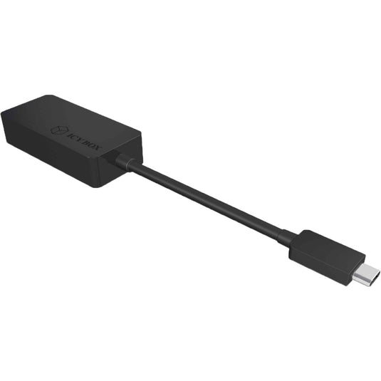 Icy box usb-c naar hdmi adapter (zwart)
