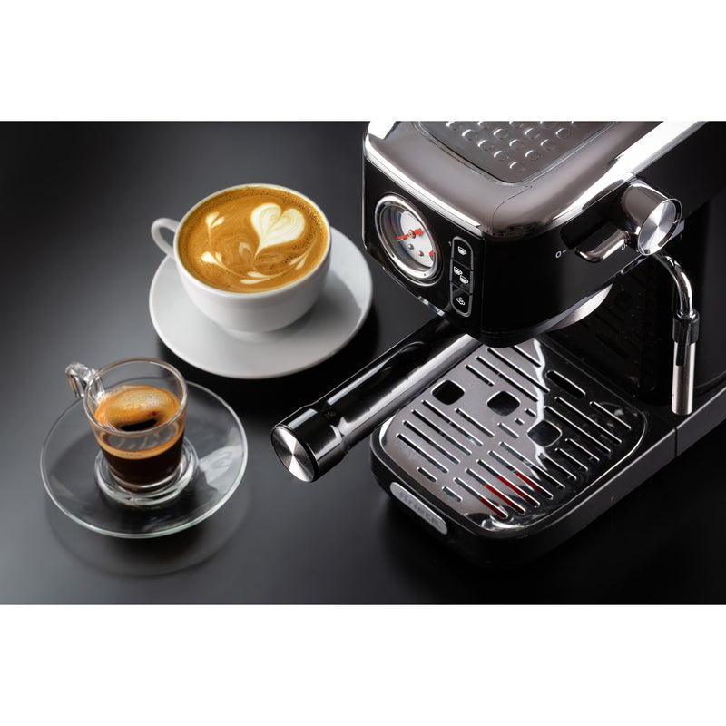Afbeelding laden in galerijviewer, Ariete moderna espresso slim 1381 12 espressomachine (zwart)
