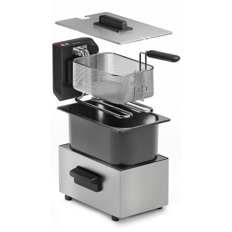 Afbeelding laden in galerijviewer, Tristar fr-9334 friteuse frituurpan (zilver, 3 liter)
