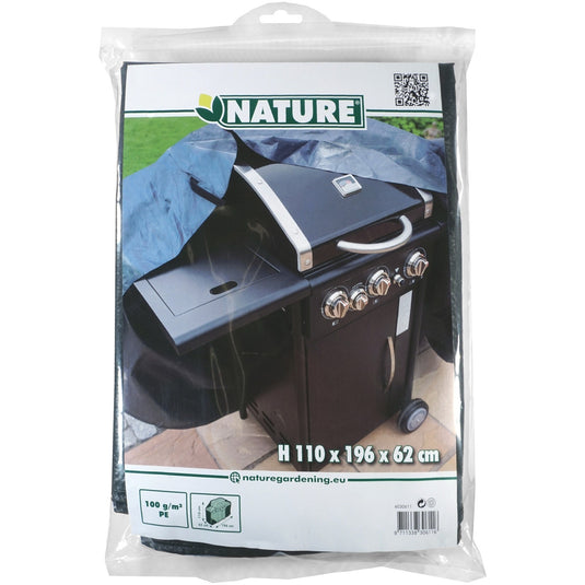 Nature beschermhoes voor gasbarbecue afdekking (zwart, 6030611)
