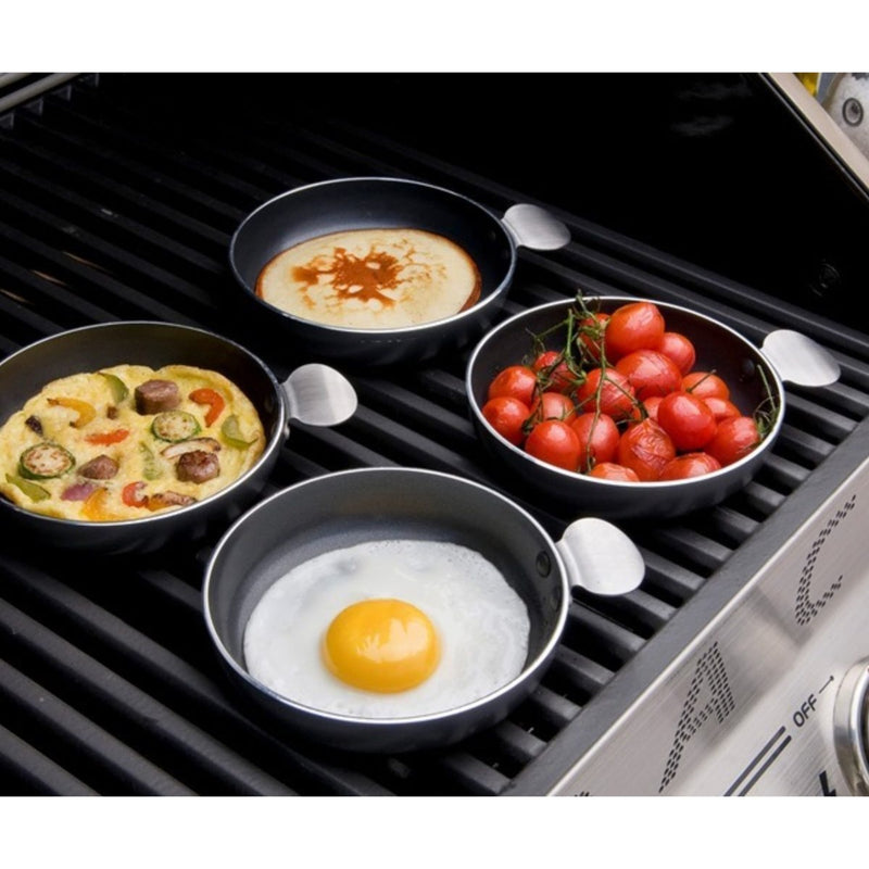 Afbeelding laden in galerijviewer, Cadac tapas set bak- braadpan (antraciet, 4 stuks, ø 12,5 cm)
