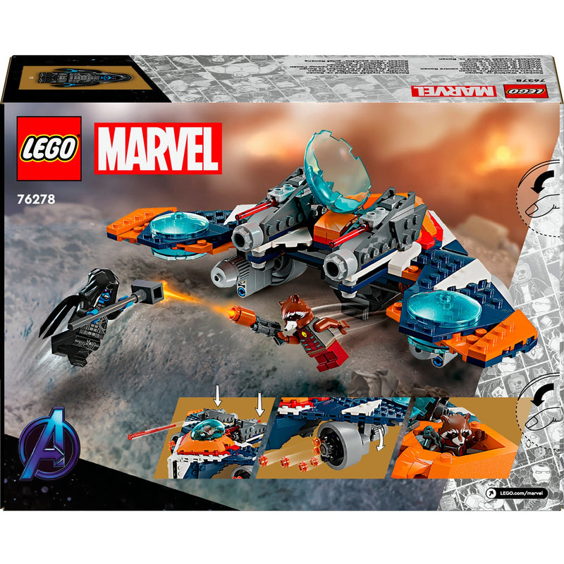 Afbeelding laden in galerijviewer, Lego marvel - rockets warbird vs. ronan constructiespeelgoed (76278)

