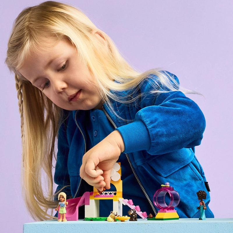 Afbeelding laden in galerijviewer, Lego friends hondenspeeltuin rollenspel bouwpakket - 42665
