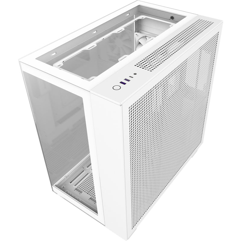 Afbeelding laden in galerijviewer, Nzxt h9 elite midi tower behuizing (wit | 2x usb-a | 1x usb-c | rgb | tempered glass)

