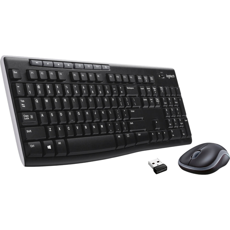 Afbeelding laden in galerijviewer, Toetsenbord en muis logitech mk270 qwerty

