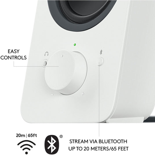 Logitech z207 pc-luidspreker (wit)