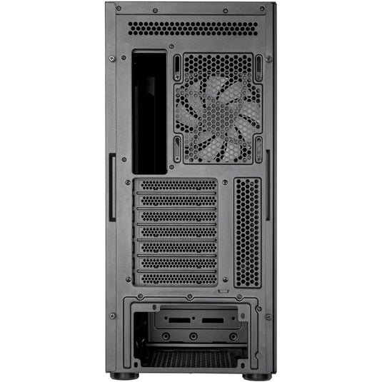 Silverstone fara 514x midi tower behuizing (zwart | 2x usb-a | 1x usb-c | rgb | tempered glass)