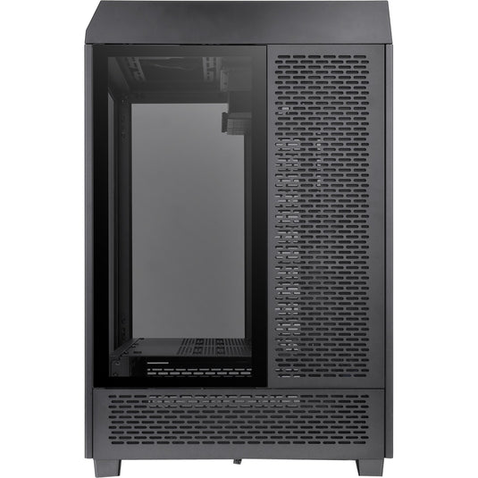 Thermaltake the tower 500 midi tower behuizing (zwart | 4x usb-a | 1x usb-c | tempered glass)