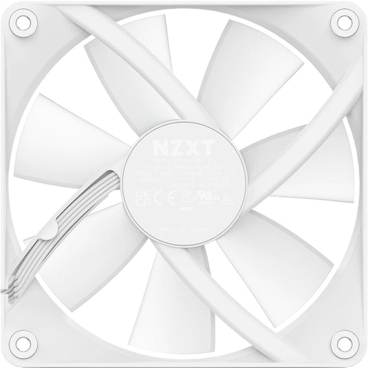 Nzxt f120 rgb core case fan (wit, 120 x 120 x 26 mm, pwm)