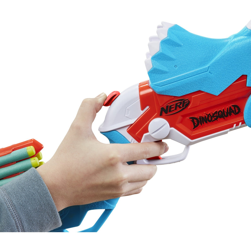 Afbeelding laden in galerijviewer, Hasbro nerf dinosquad tricera-blast nerf-gun
