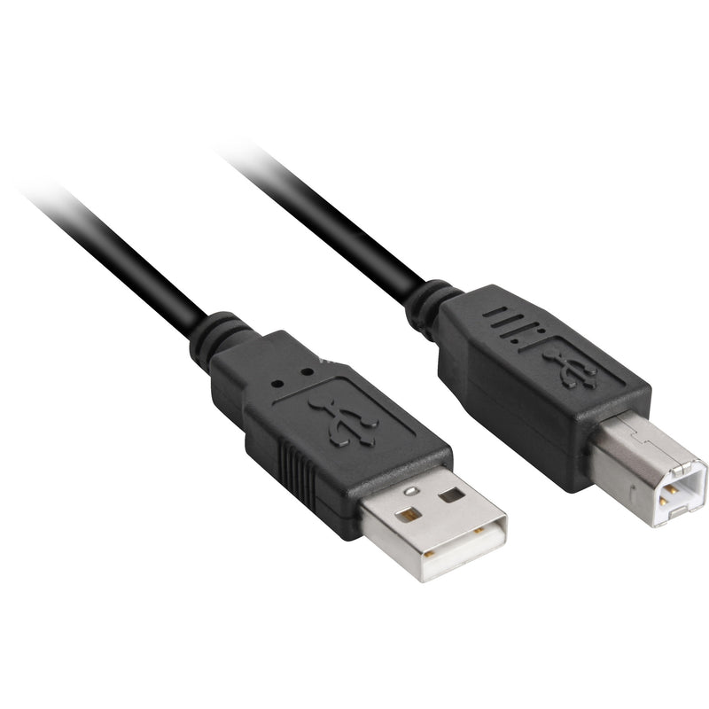 Afbeelding laden in galerijviewer, Sharkoon usb-a 2.0 > usb-b kabel (zwart, 1 meter)
