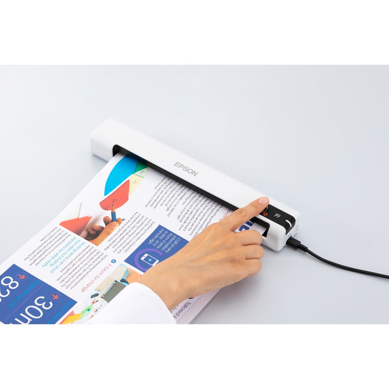 Afbeelding laden in galerijviewer, Epson workforce ds-70 feedscanner (grijs)

