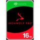 Seagate ironwolf pro 16 tb harde schijf (st16000nt001, sata 600, 24 7)