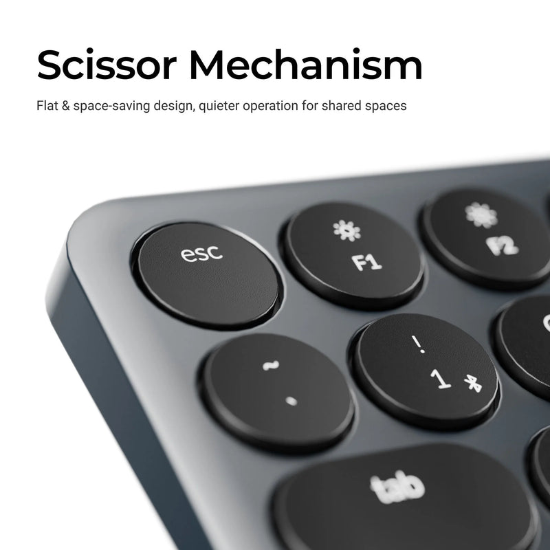 Afbeelding laden in galerijviewer, Keychron b3 pro-k8 toetsenbord (wit, us lay-out (qwerty), scissor switches, 75%, abs keycaps, 2.4 ghz | bluetooth | usb)
