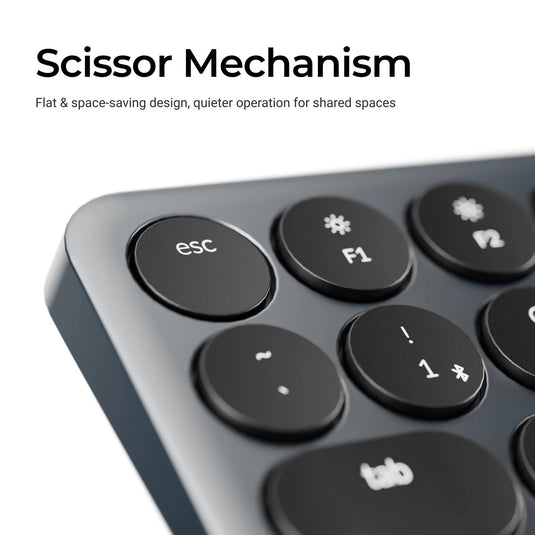 Keychron b3 pro-k8 toetsenbord (wit, us lay-out (qwerty), scissor switches, 75%, abs keycaps, 2.4 ghz | bluetooth | usb)