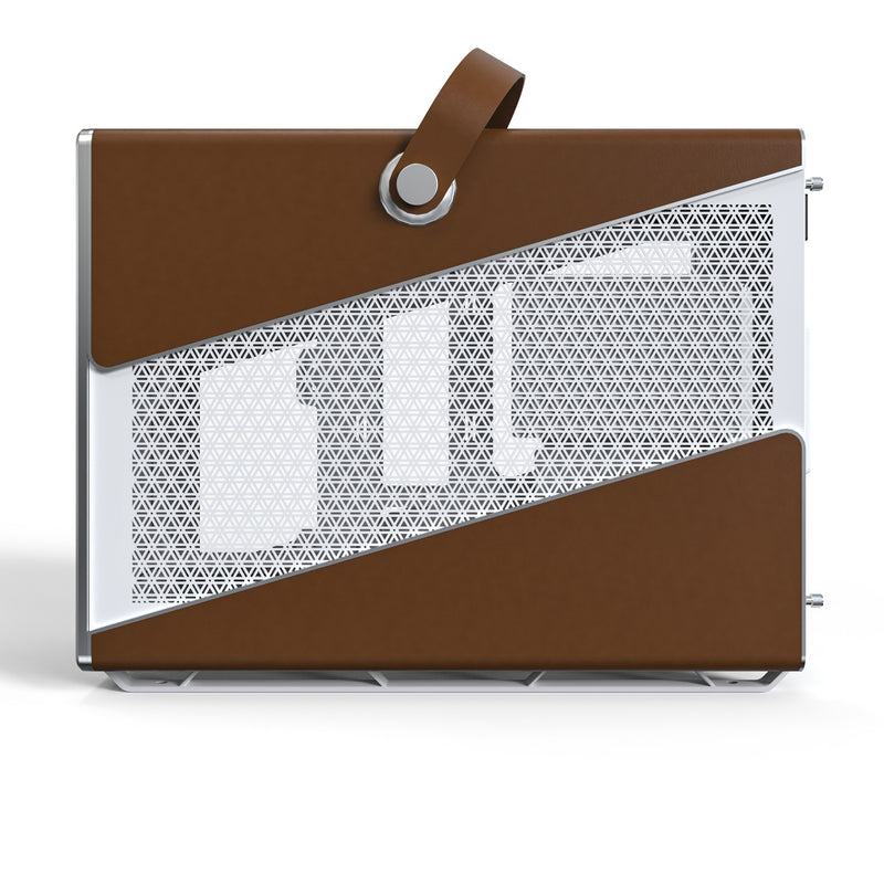 Afbeelding laden in galerijviewer, Montech heritage midi tower behuizing (wit beige | 2x usb-a | 1x usb-c)
