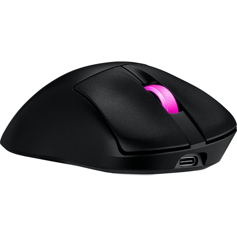 Afbeelding laden in galerijviewer, Asus rog keris ii origin gaming mouse (zwart, 42.000 dpi, rgb, usb, 2.4ghz, bluetooth)
