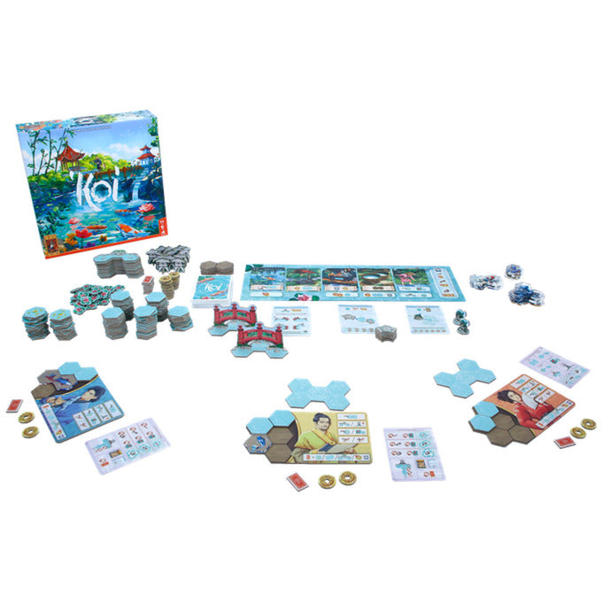 Afbeelding laden in galerijviewer, 999games 999 games koi bordspel (nederlands, 1 - 4 spelers, 45 minuten, vanaf 10 jaar)
