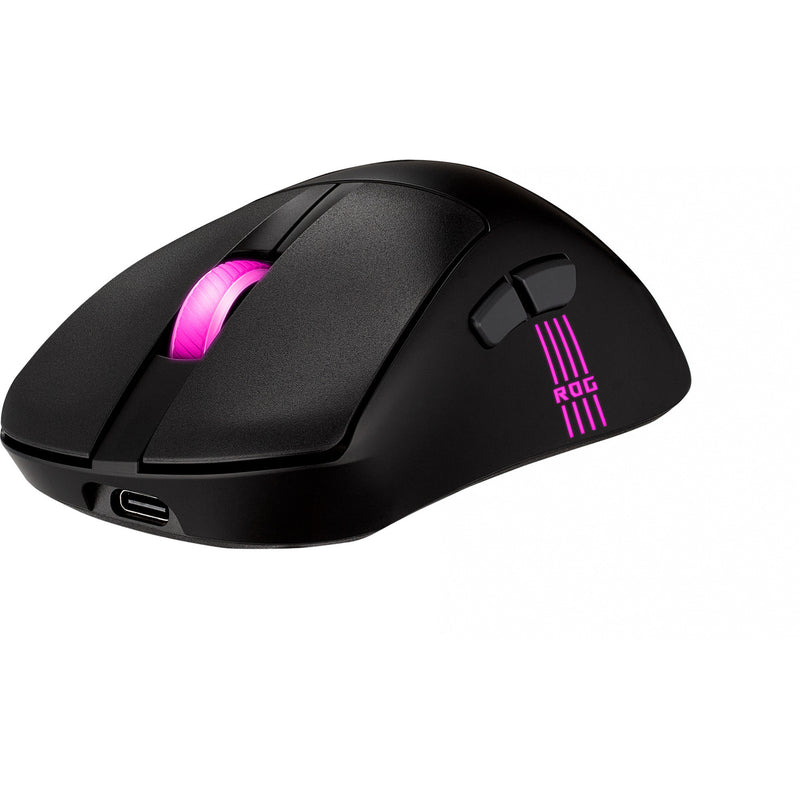 Afbeelding laden in galerijviewer, Asus rog keris ii origin gaming mouse (zwart, 42.000 dpi, rgb, usb, 2.4ghz, bluetooth)
