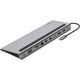 Belkin connect 11-in-1 usb-c hub dockingstation (zilver zwart)