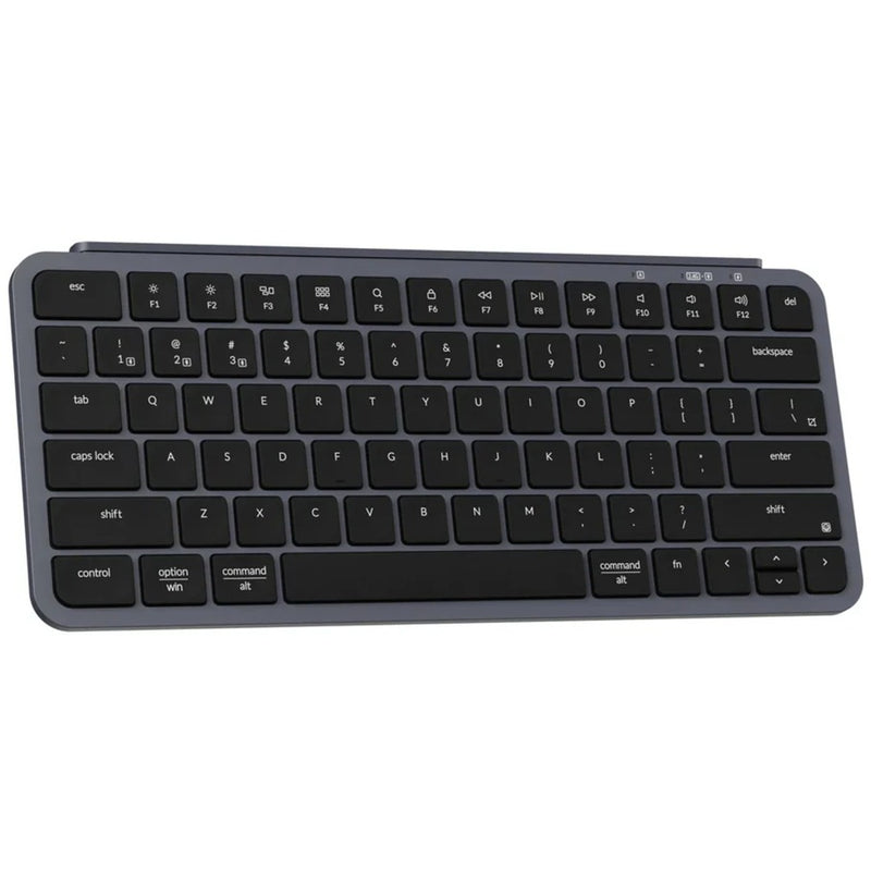 Afbeelding laden in galerijviewer, Keychron b1 pro-k1 toetsenbord (grijs, us-international lay-out (qwerty), scissor switches, 75%, abs keycaps, 2.4ghz | bluetooth 5.2 | usb-c)
