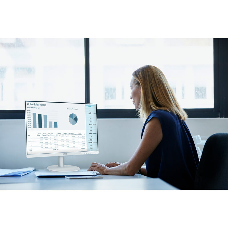 Afbeelding laden in galerijviewer, Philips 241v8aw 00 23.8 monitor (wit, hdmi, vga)
