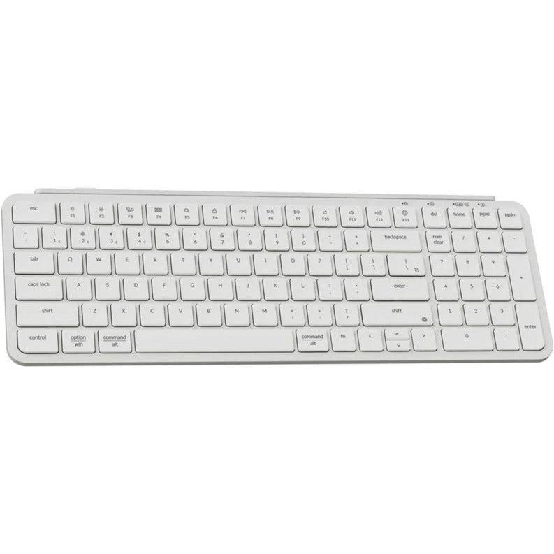 Afbeelding laden in galerijviewer, Keychron b2 pro-k8 toetsenbord (wit (mat), us lay-out (qwerty), scissor switches, 96%, abs keycaps, 2.4 ghz | bluetooth | usb)
