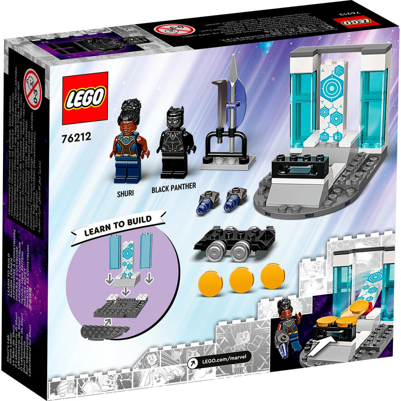 Afbeelding laden in galerijviewer, Lego marvel - shuri’s lab constructiespeelgoed (76212)
